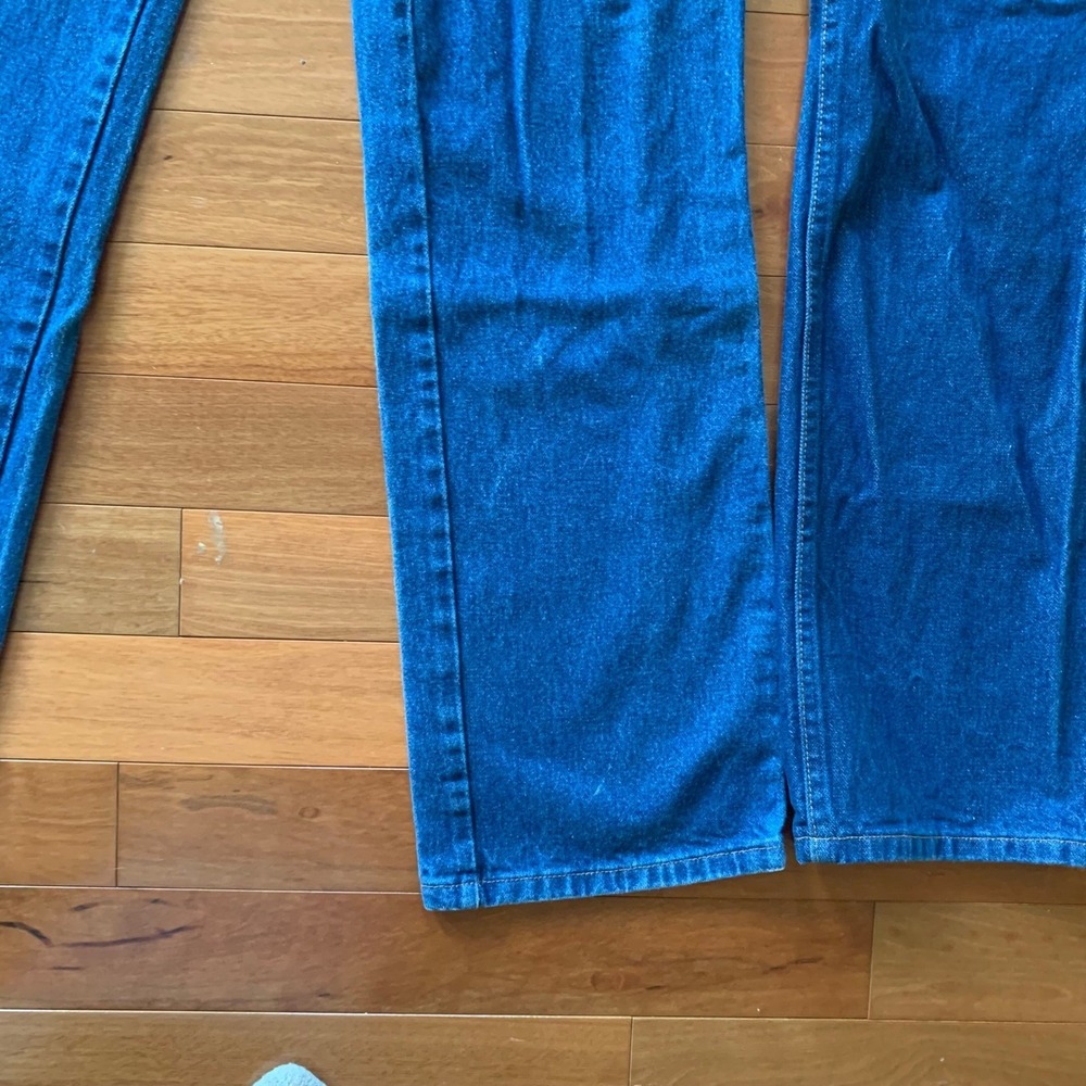 3 Wrangler Jeans Mens 38x34 13MWZPWD 936PWD ( 2 Original 1 Slim Fit) Cowboy Cut - Picture 10 of 16